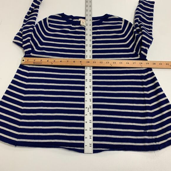 Demylee NY Cashmere Sweater Womens M Medium Anthropologie Striped Pullover *READ - Picture 11 of 15